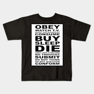 TSHIRT - They Live OBEY alt Kids T-Shirt